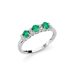 Anello Miluna Gemme preziose Smeraldo LID3423
