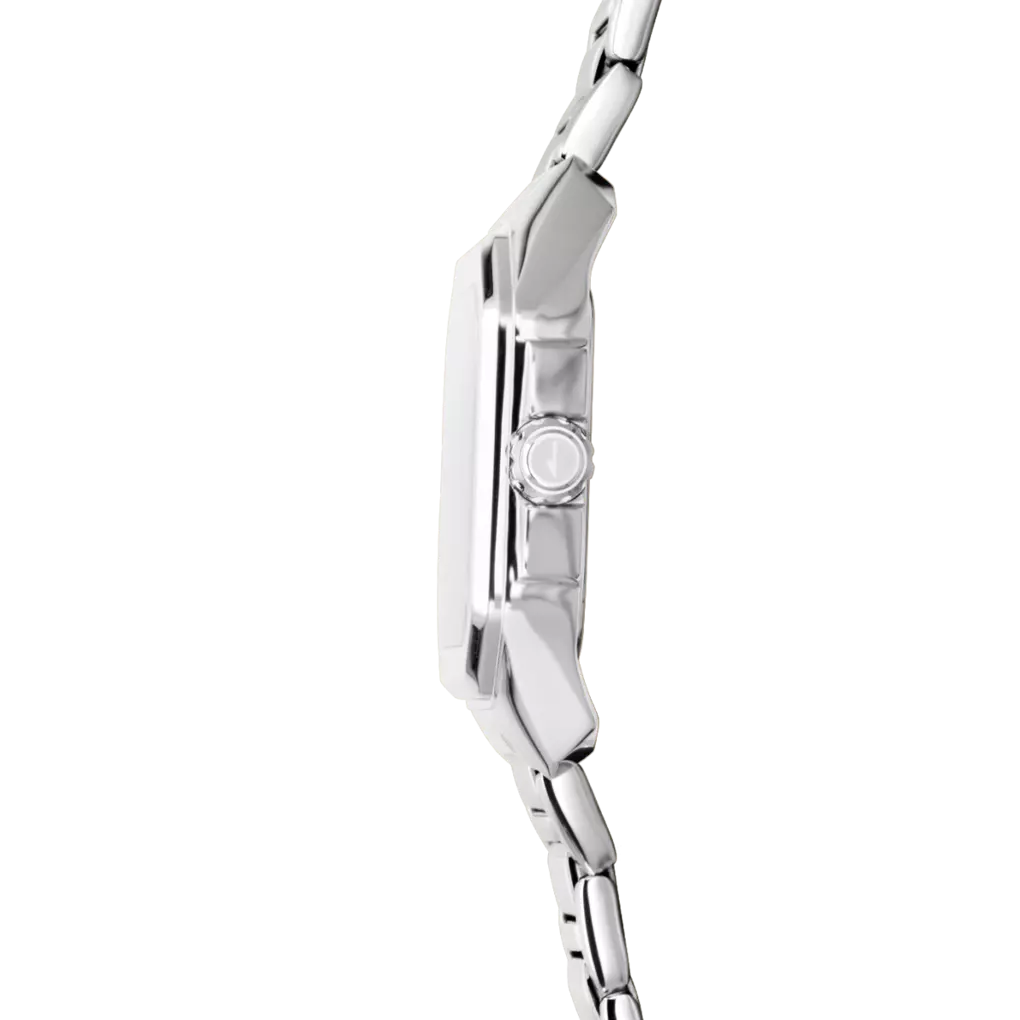 Lotus - Orologio Square Series con Bracciale in Acciaio Bianco 18967/1