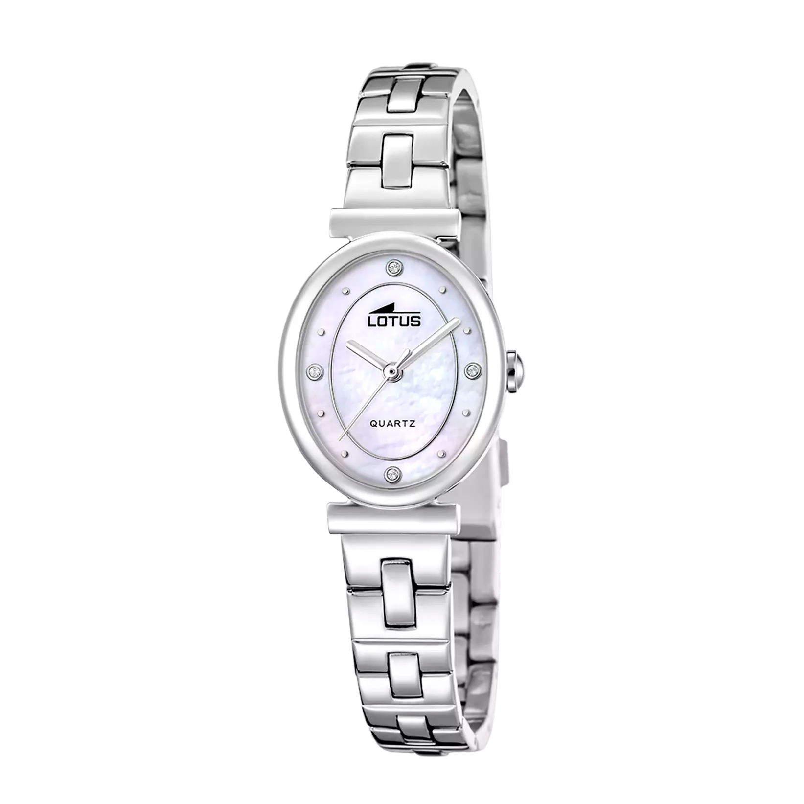 Lotus - Orologio 2Gether Bianco con Cinghia in Acciaio Inossidabile 19016/1