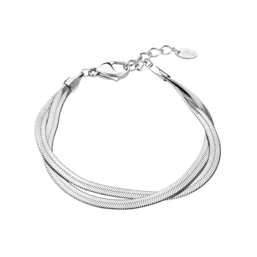 Lotus - Orologio 2Gether Bianco con Cinghia in Acciaio Inossidabile 19016/1