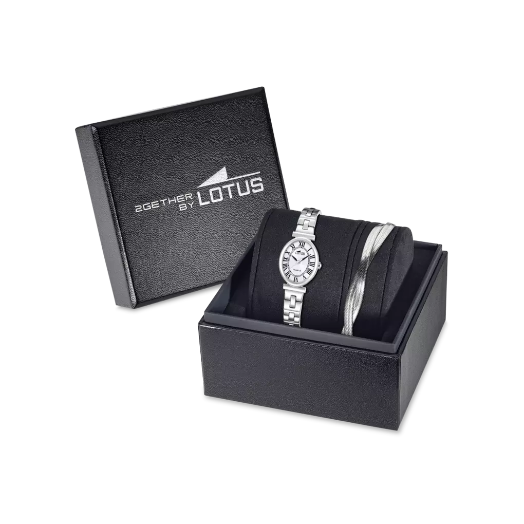 Lotus - Orologio 2Gether Grigio con Cinghia in Acciaio Inossidabile 19016/5
