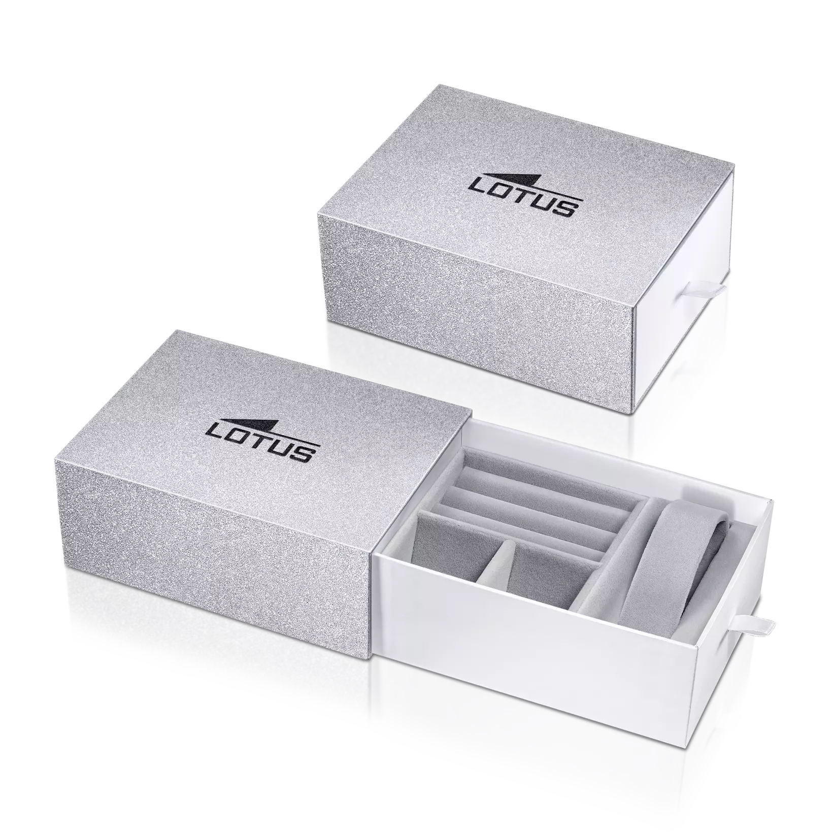 Lotus - Orologio Old Money con Quadrante Bianco e Cinturino in Pelle Nera 19035/1