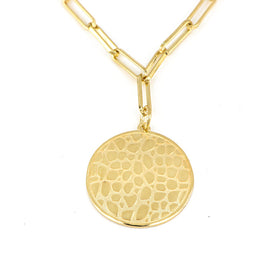 LWCCBR

COLLANA LUXURY WILD IN ARGENTO CON PENDENTE TEXTURE COCCODRILLO