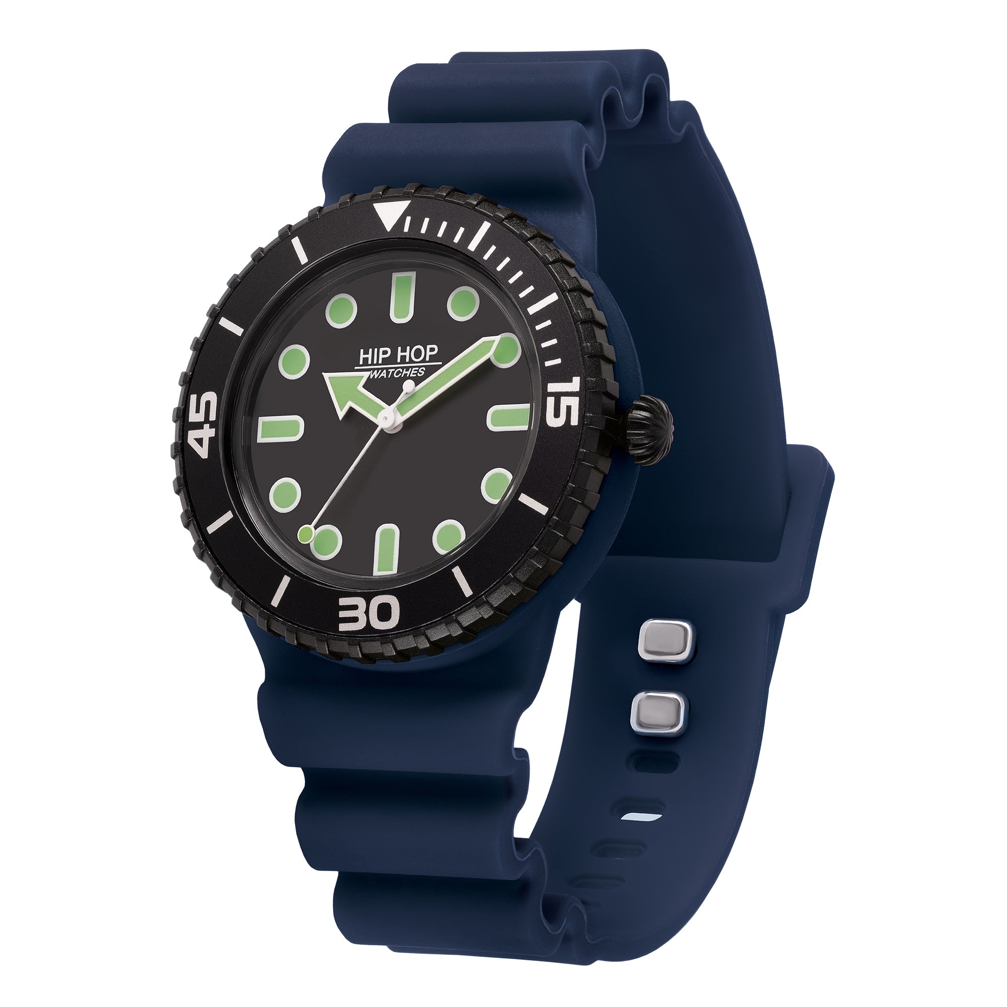 Breil - Orologio Hip Hop Master Doppio Cinturino Rosso/Blu 41mm HWU1235