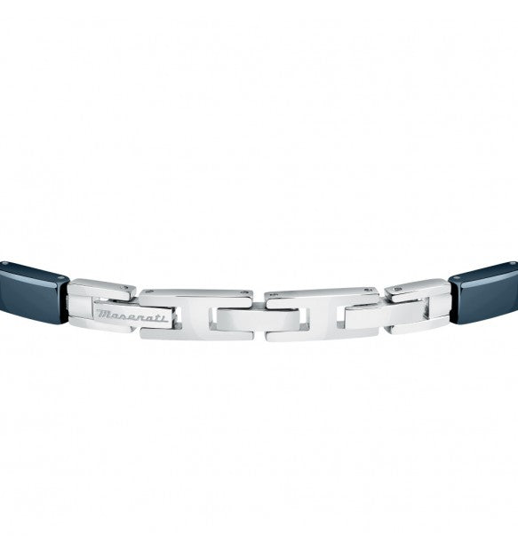 Maserati - Bracciale Ceramic Blue Crystal Black JM223ATZ23