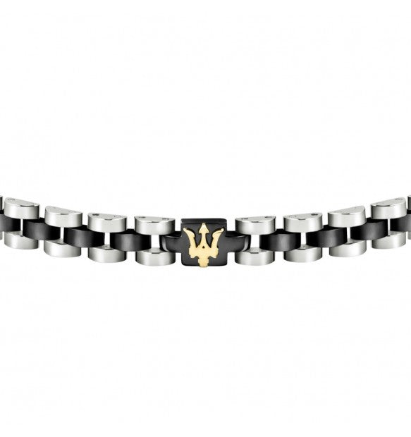 Maserati - Bracciale Iconic Chain Black JM320AST08