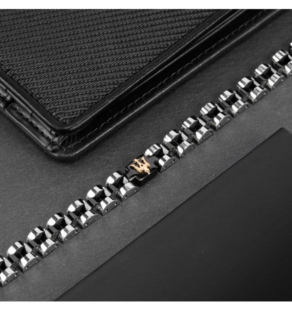 Maserati - Bracciale Iconic Chain Black JM320AST08