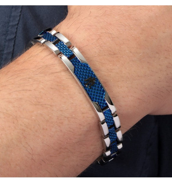 Maserati - Bracciale Iconic Blue JM419ASC02
