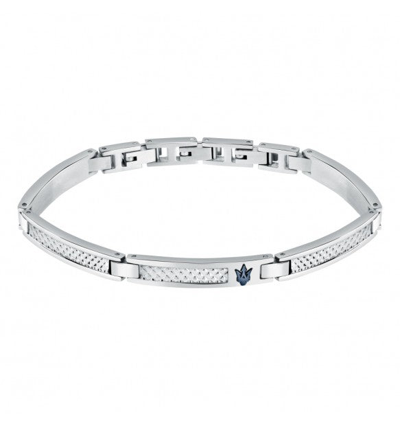 Maserati - Bracciale Iconic Tag Blue JM423AVD21