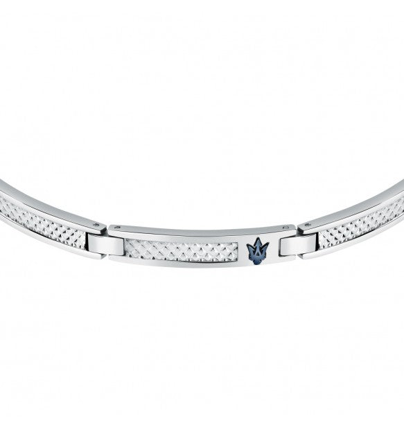 Maserati - Bracciale Iconic Tag Blue JM423AVD21