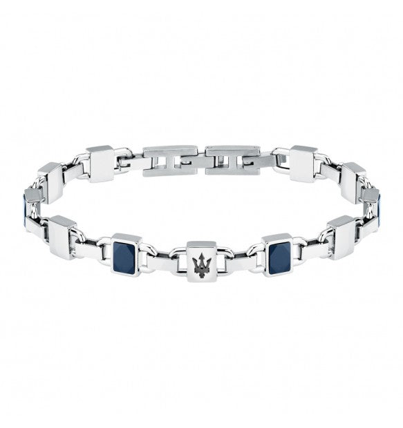 Maserati - Bracciale Ceramic Black/Blue JM424ATZ42