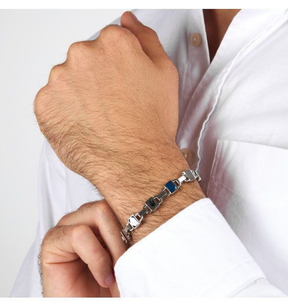 Maserati - Bracciale Ceramic Black/Blue JM424ATZ42