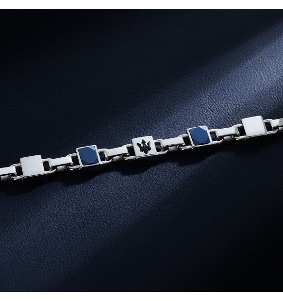 Maserati - Bracciale Ceramic Black/Blue JM424ATZ42