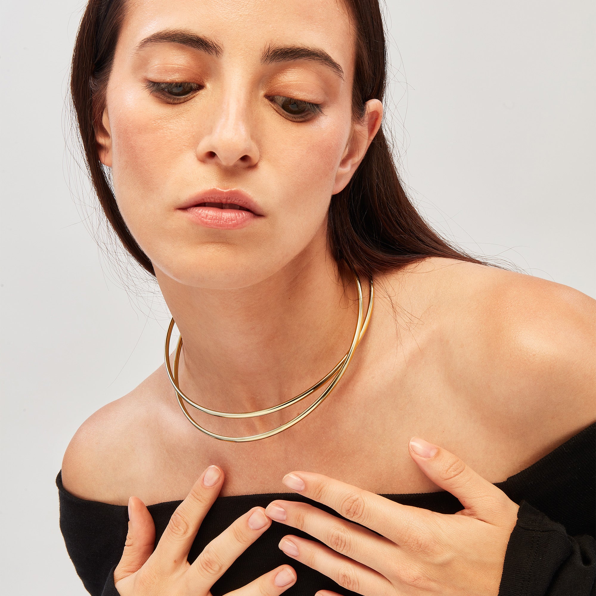 Breil - Collana in Acciaio Lightline Gold TJ3674