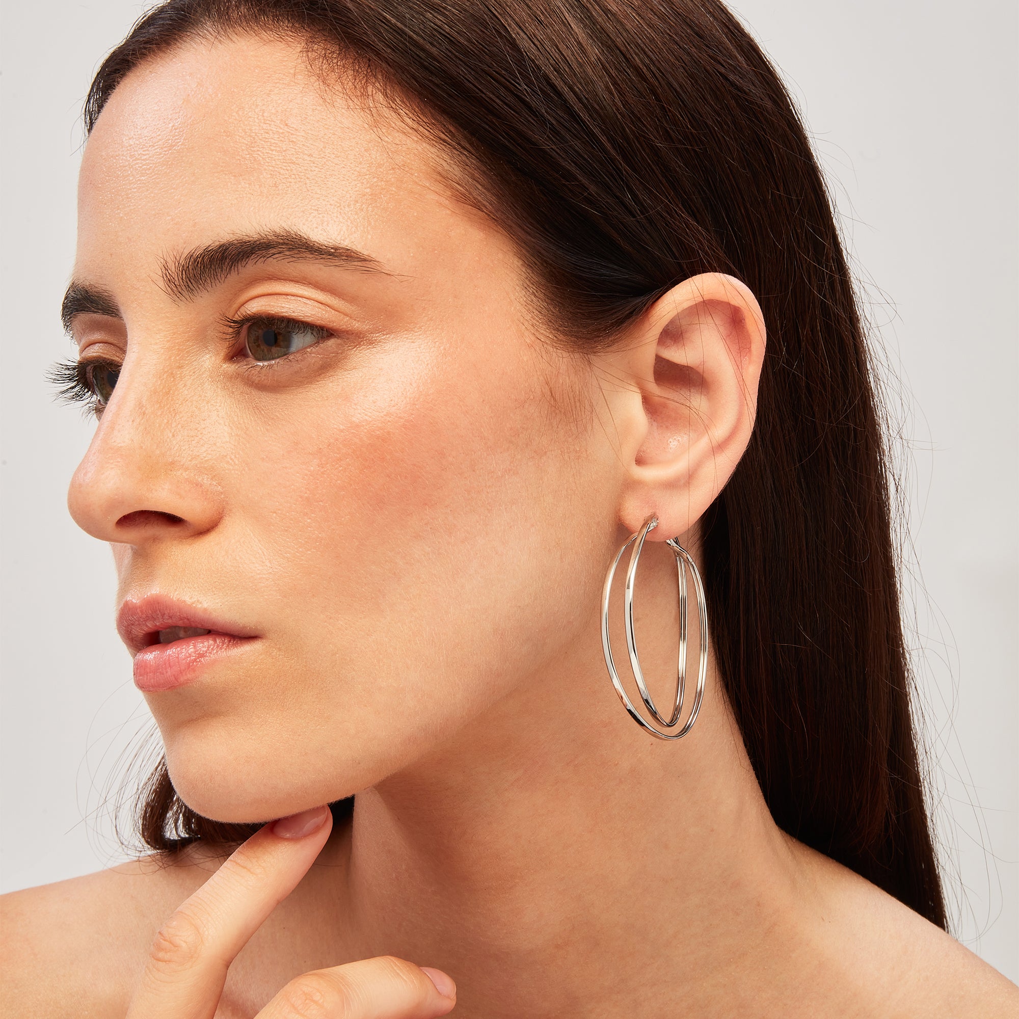 Breil - Orecchini in Acciaio Lightline SIlver TJ3675