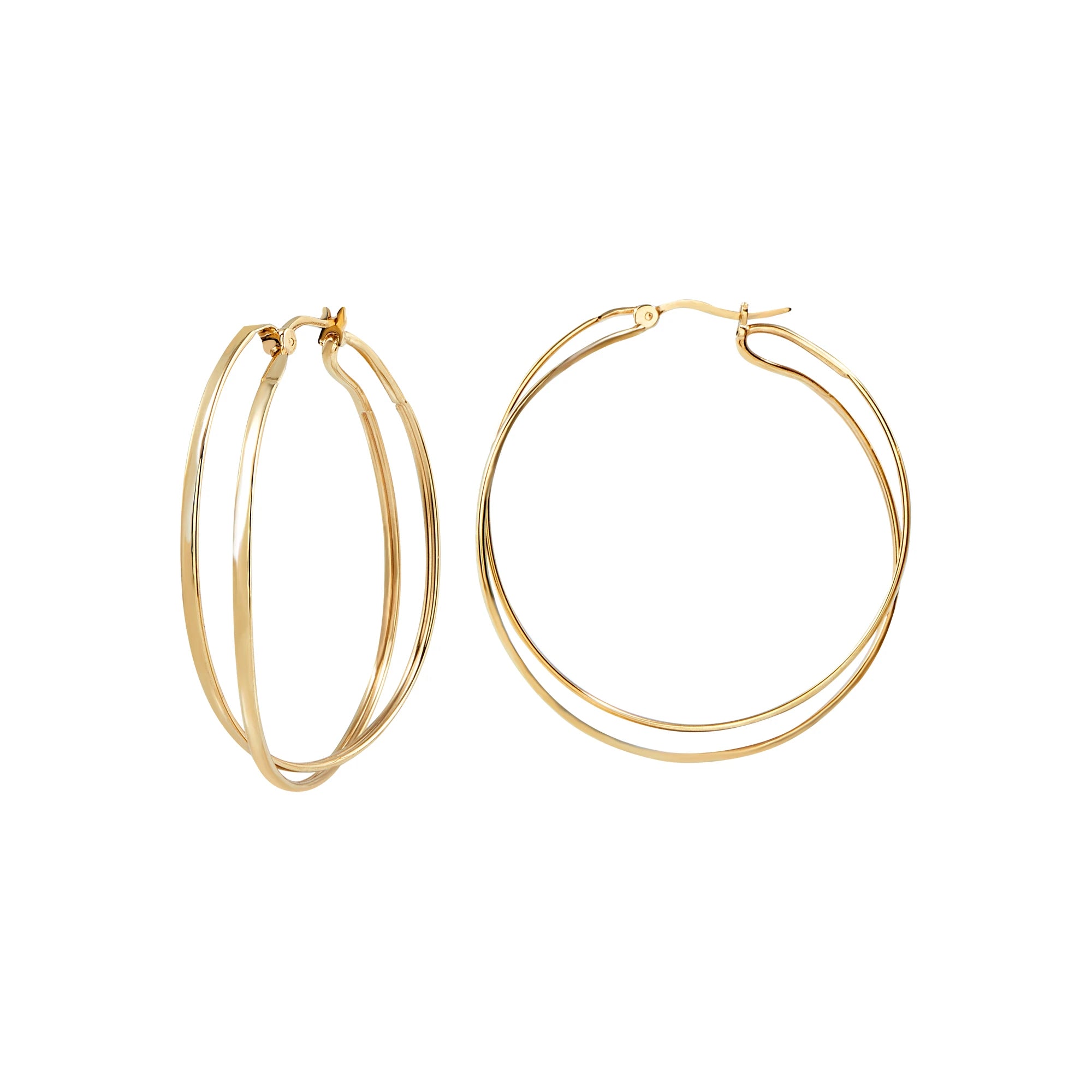 Breil - Orecchini in Acciaio Lightline Gold TJ3676