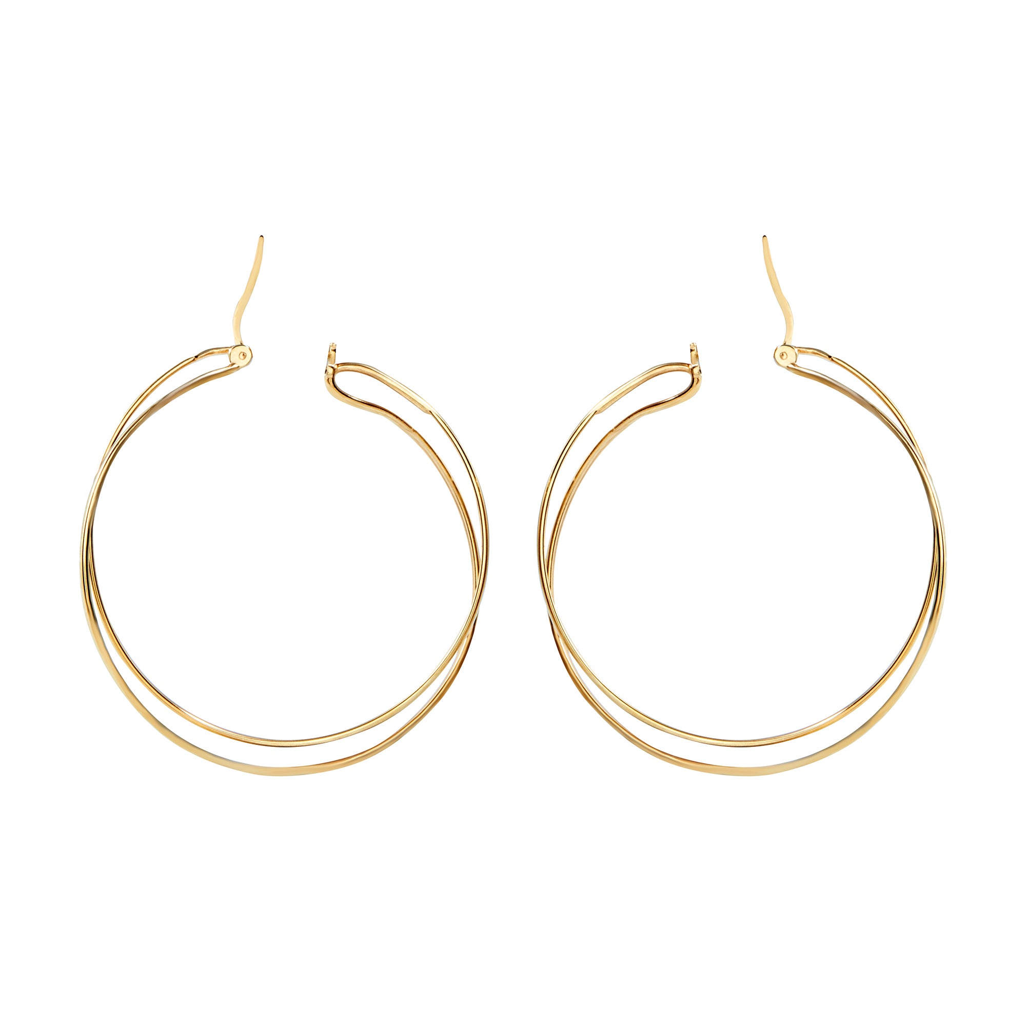 Breil - Orecchini in Acciaio Lightline Gold TJ3676