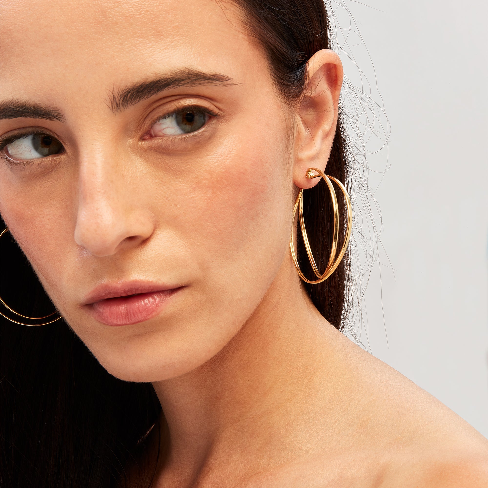 Breil - Orecchini in Acciaio Lightline Gold TJ3676