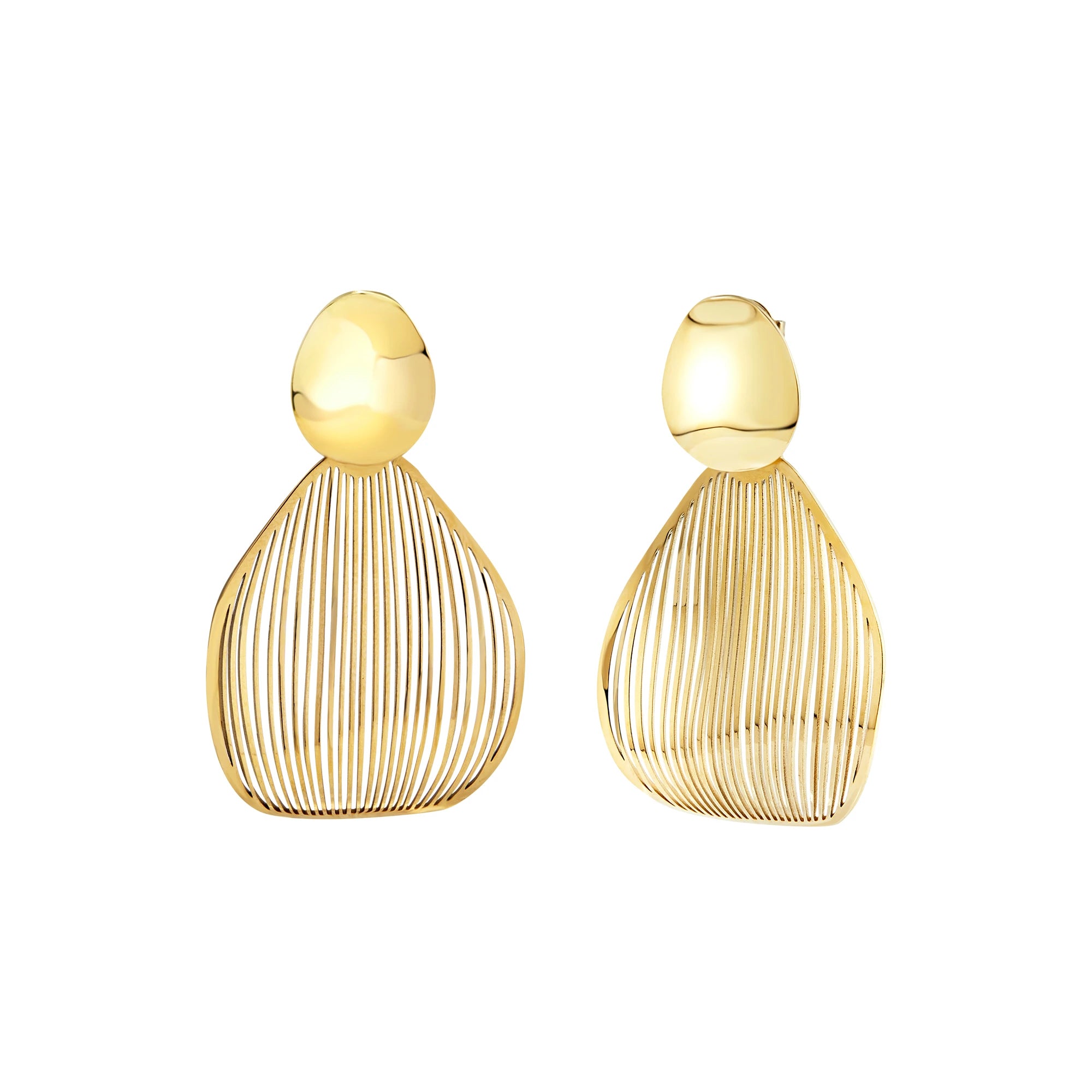 Breil - Orecchini in Acciaio B Whisper Gold TJ3702