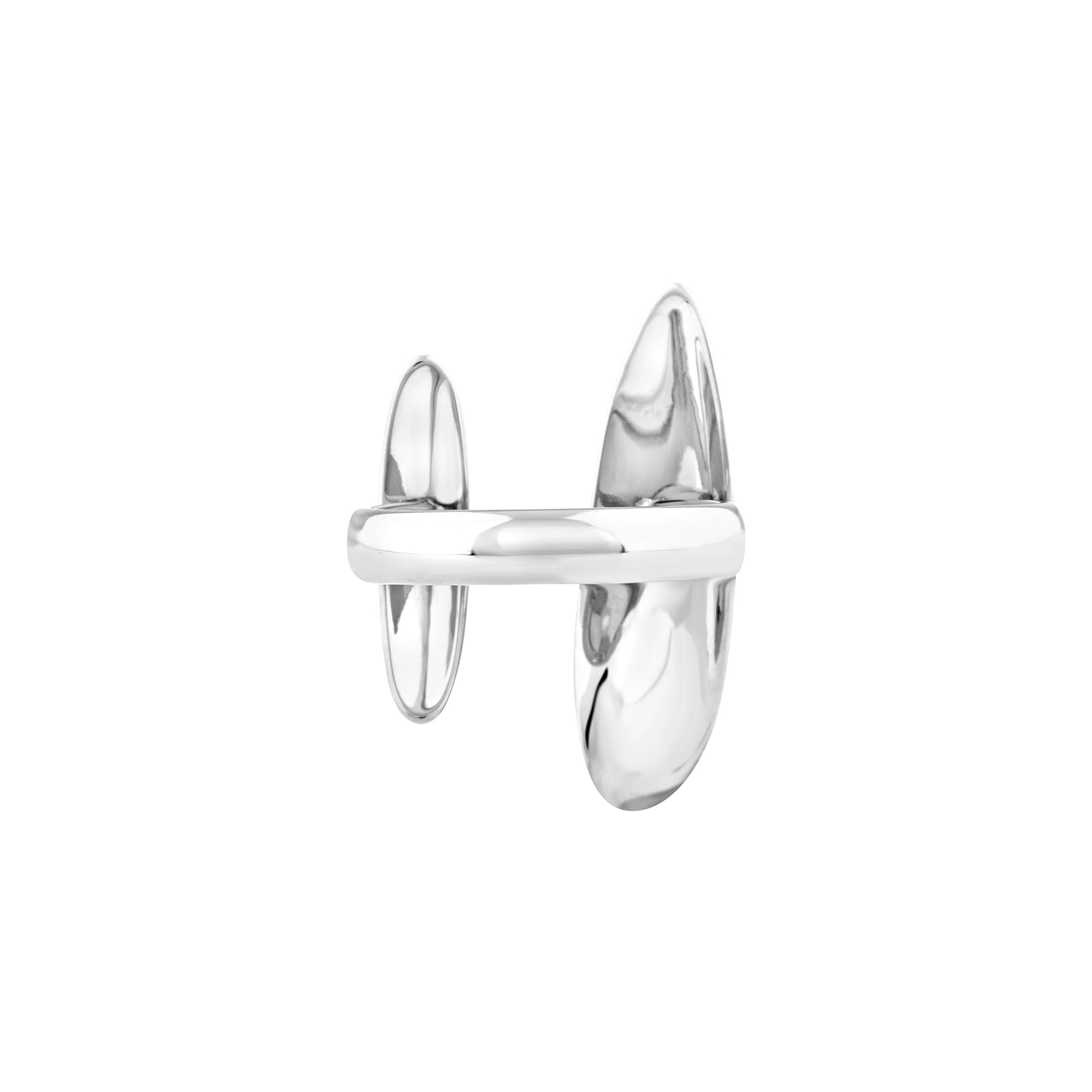 Breil - Anello in Acciaio B Whisper Taglia Unica Silver TJ3705