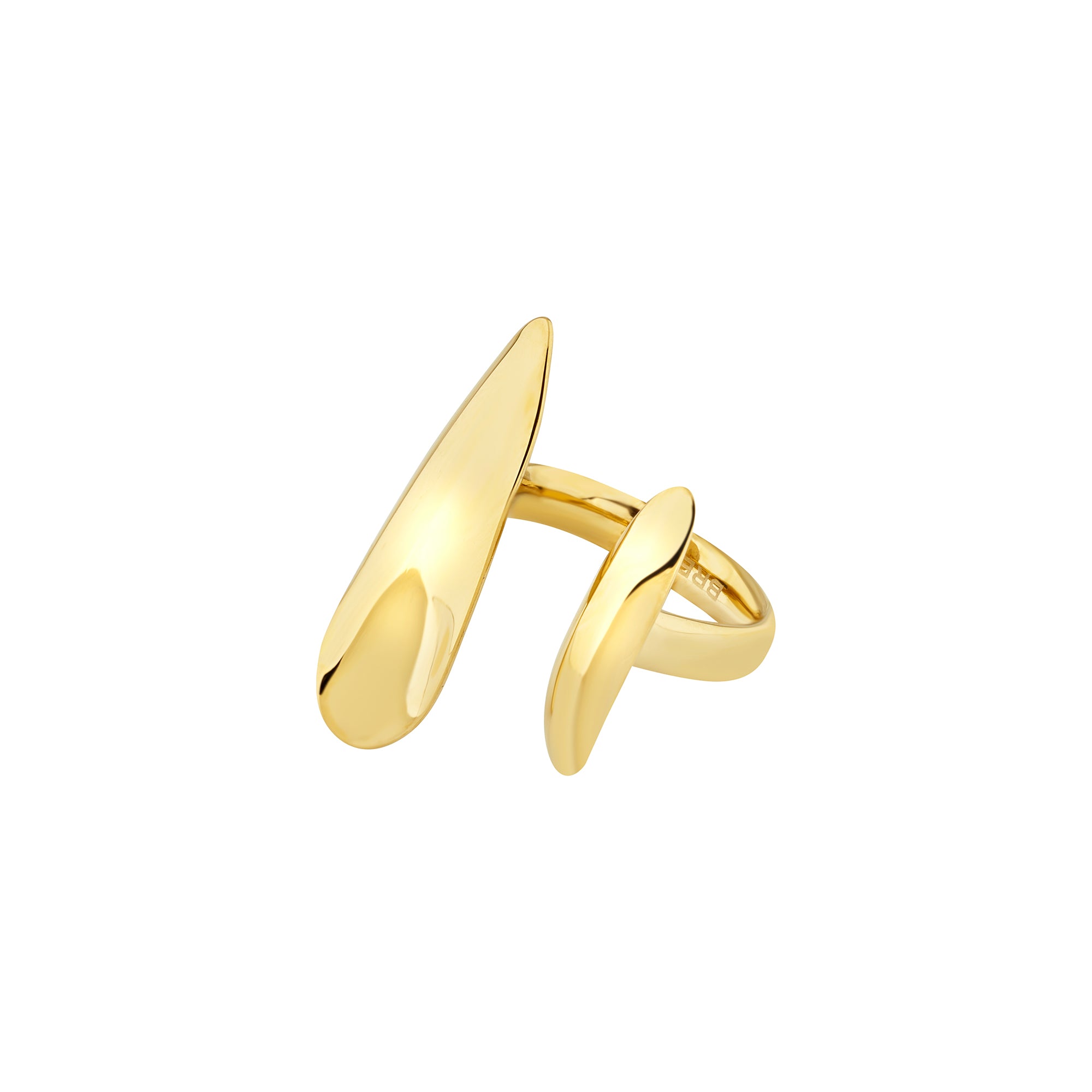 Breil - Anello in Acciaio B Whisper Taglia Unica Gold TJ3706
