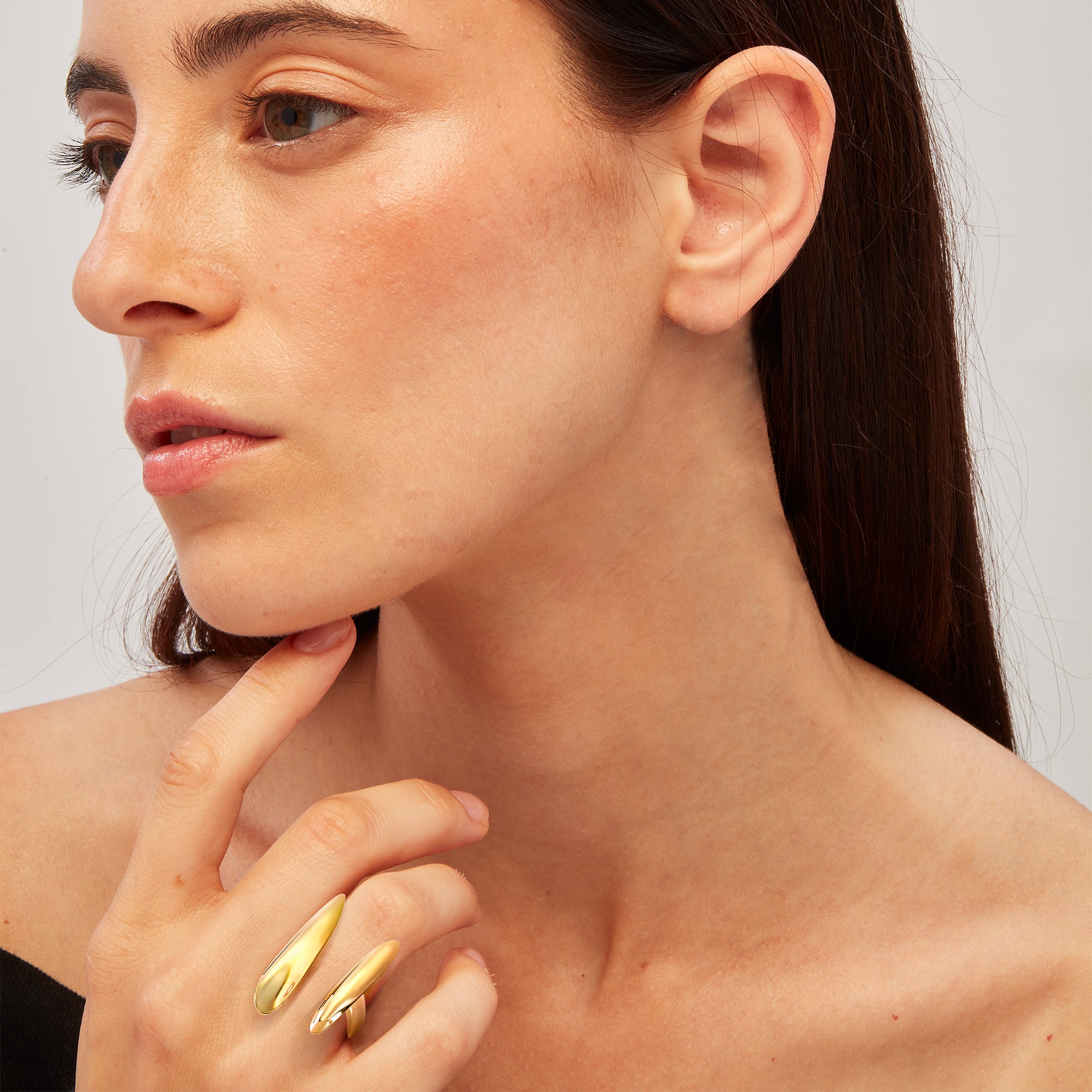 Breil - Anello in Acciaio B Whisper Taglia Unica Gold TJ3706