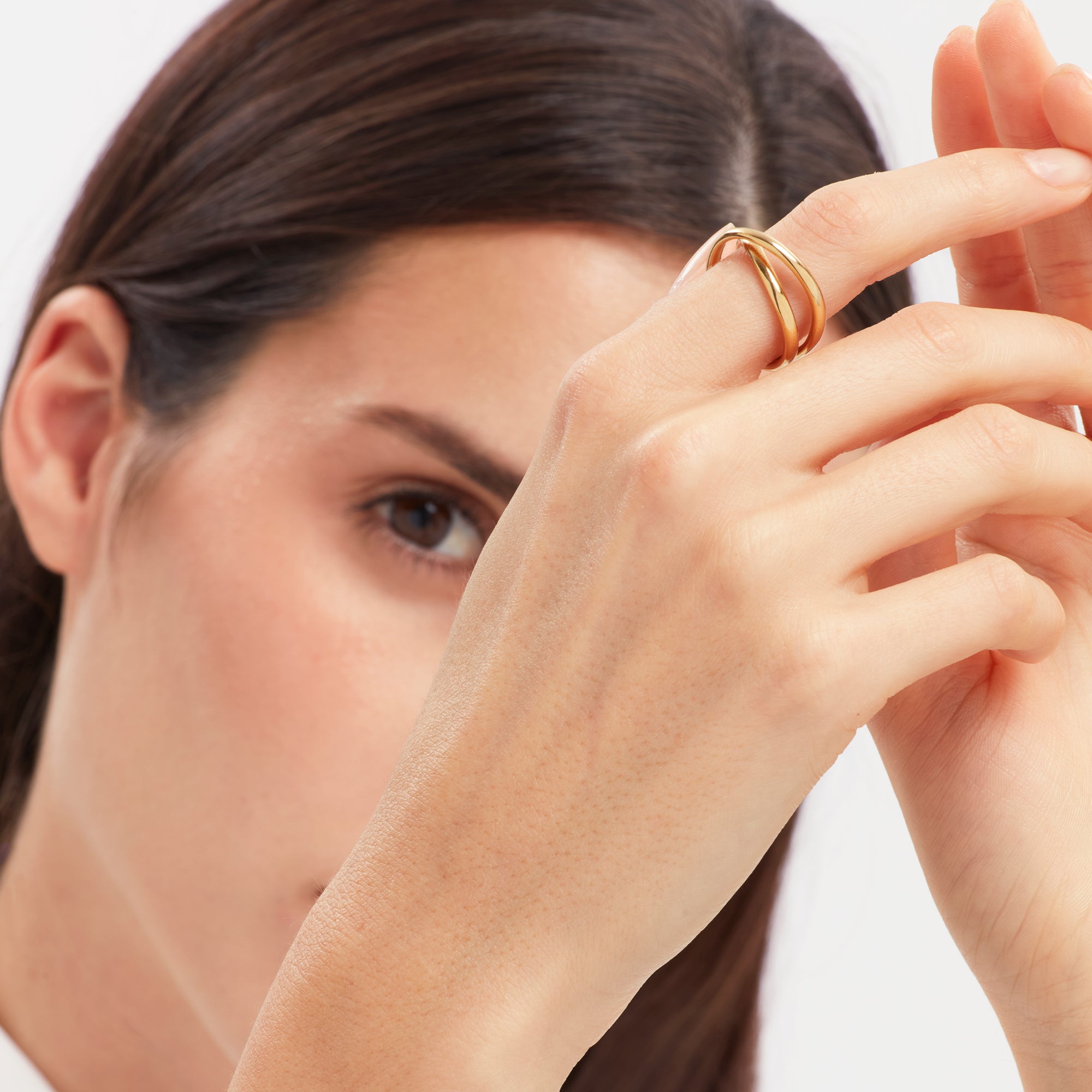 Breil - Anello Lightline IP Gold 16 TJ3759