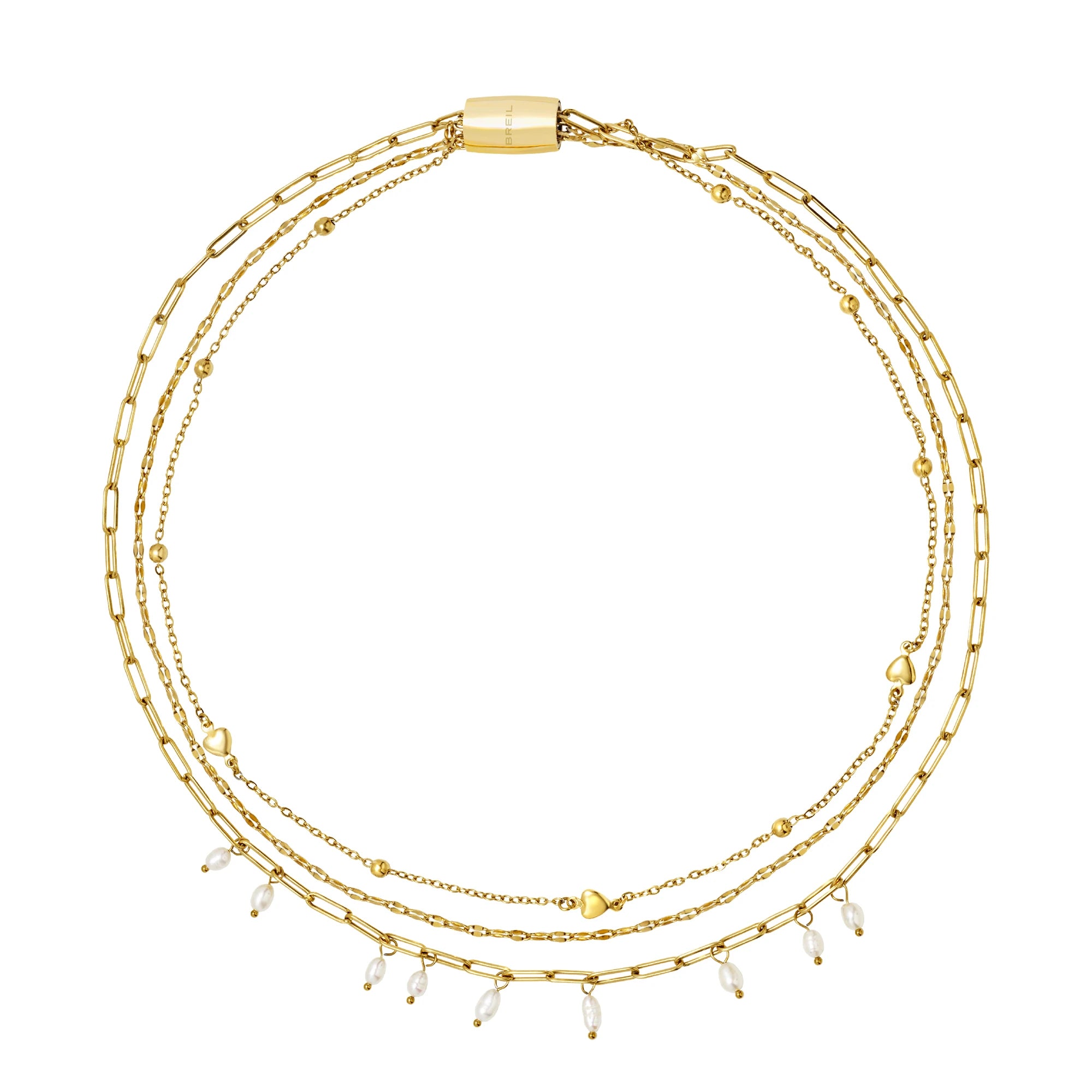 Breil - Collana Magnetica Elemento Medium Pearl's Dream TJ3761