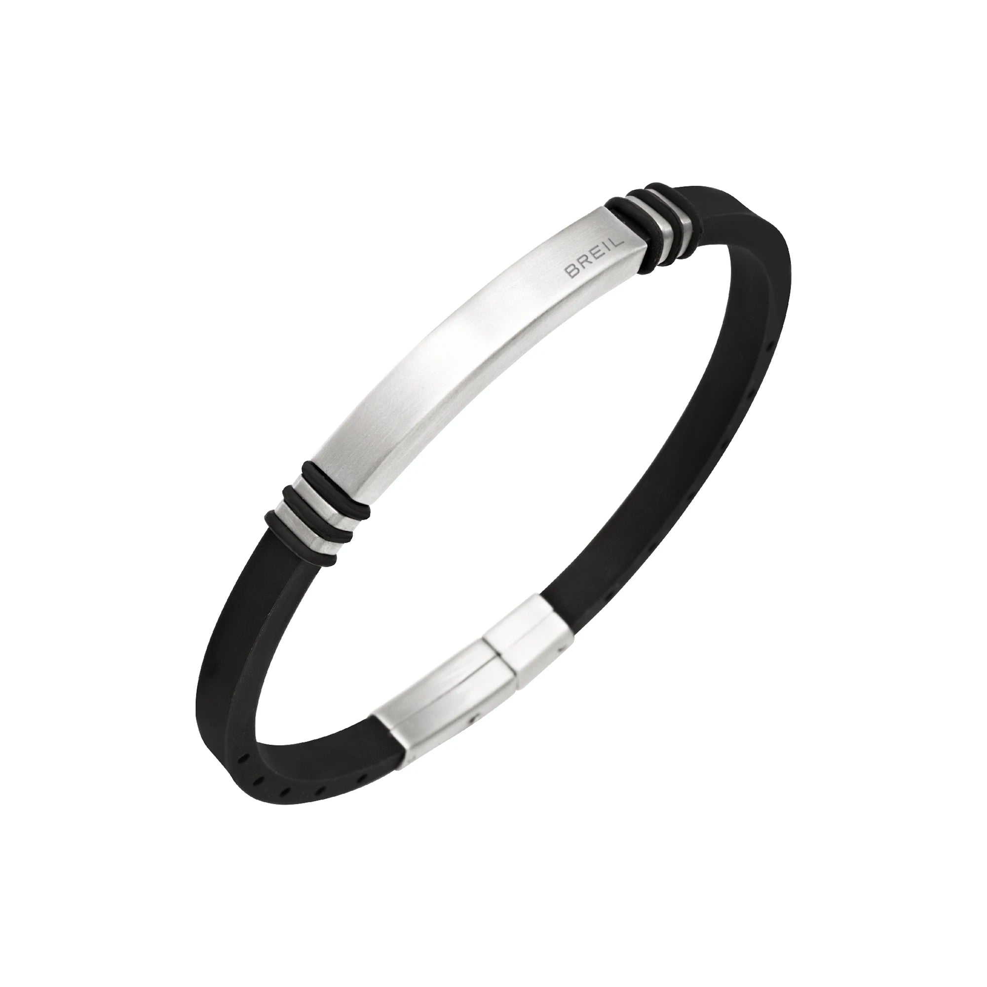 Breil - Bracciale Light Cuff Nero TJ3819