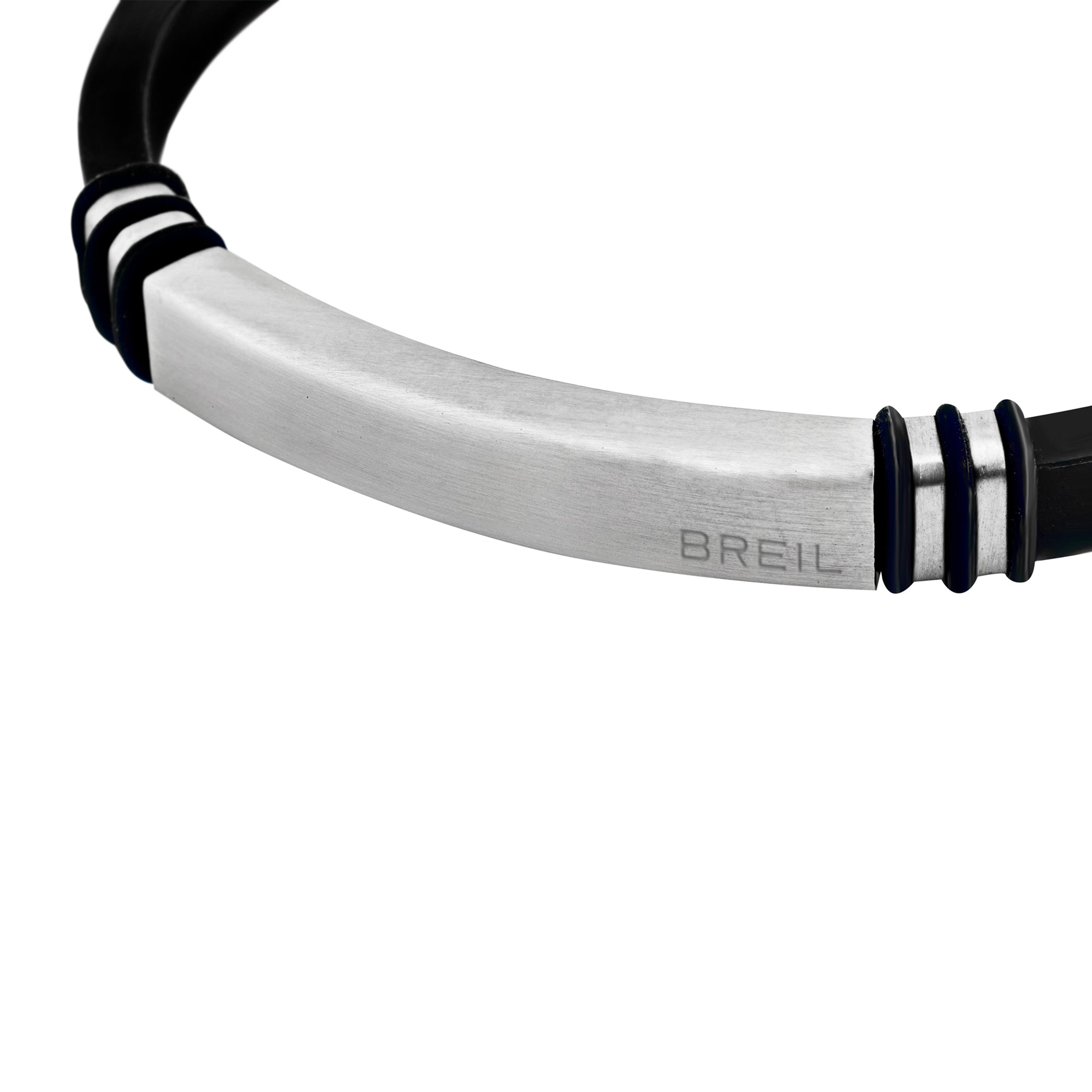 Breil - Bracciale Light Cuff Nero TJ3819