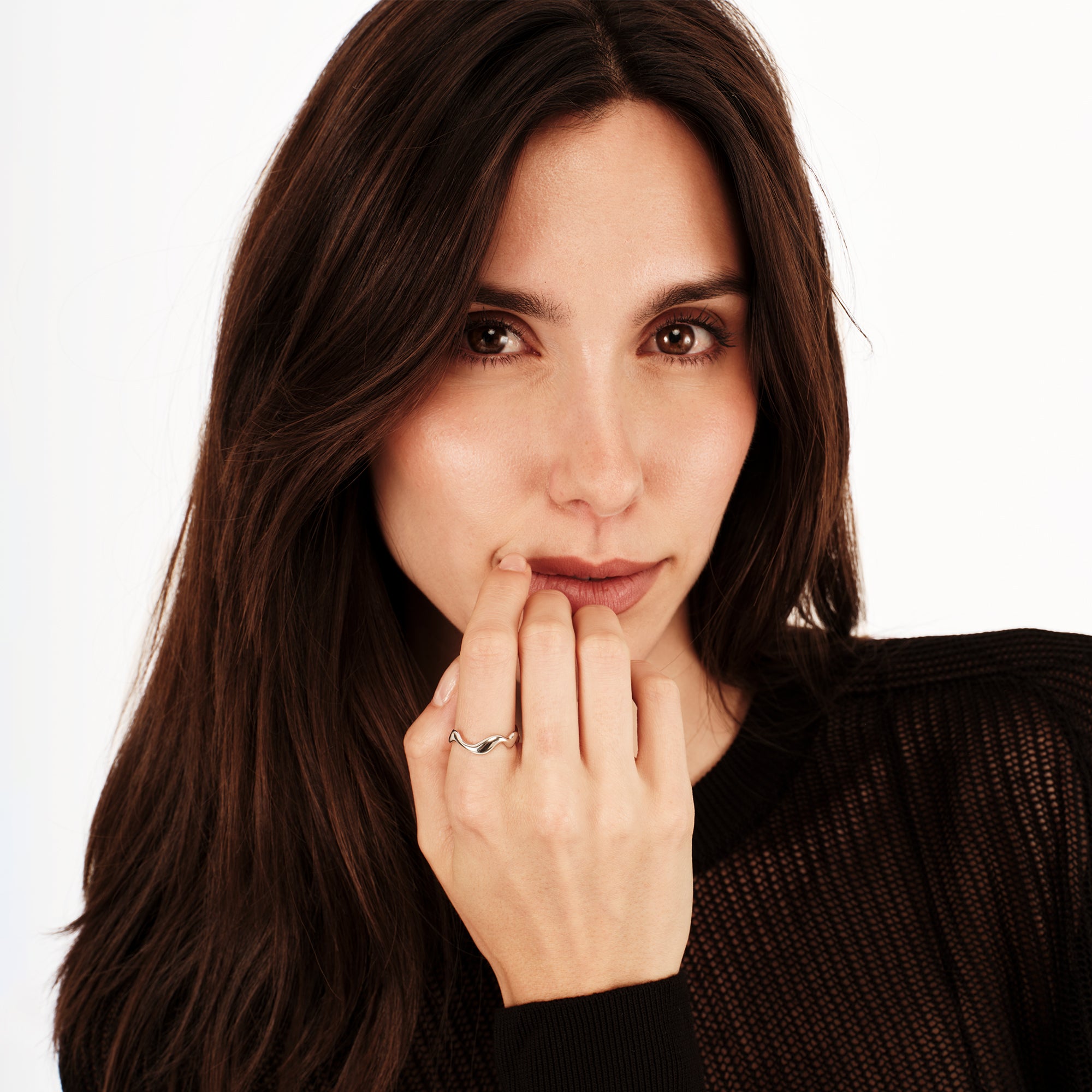 Breil - Anello Zig Zag Silver Taglia 12-16 TJ3911