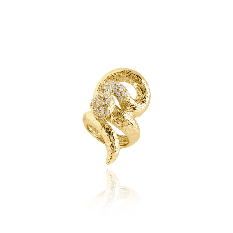 981 Jewels - Anello Serpente Intrecciato AN0090