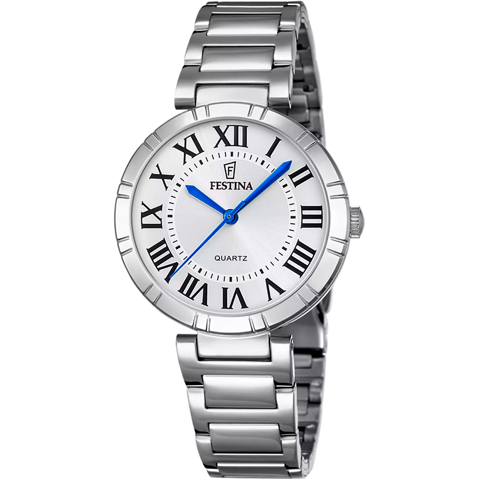 Festina - Orologio Mademoiselle Grigio con Cinghia in Acciaio Inossidabile F16936/3