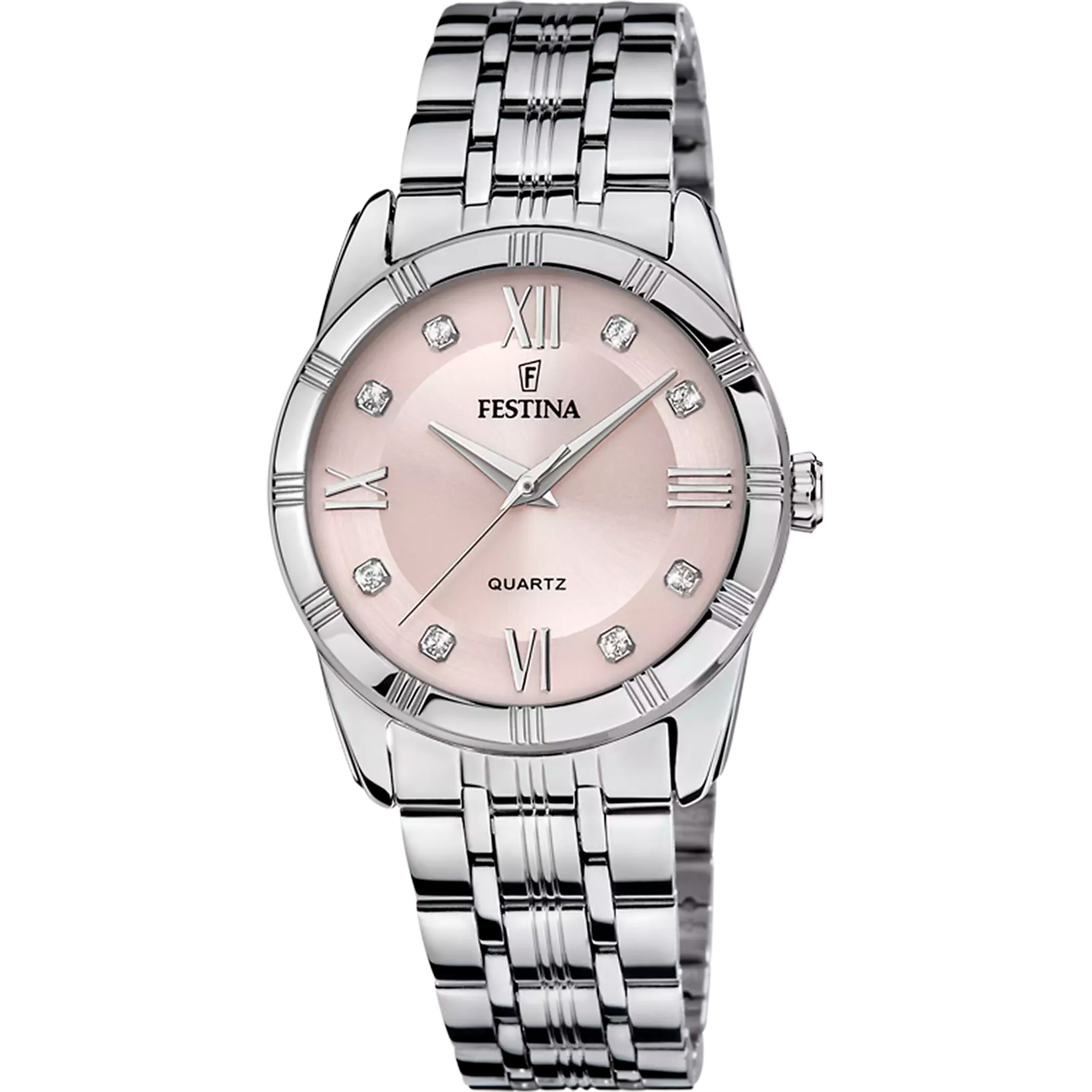 Festina - Orologio Mademoiselle Rosa con Cinturino in Acciaio F16940/C