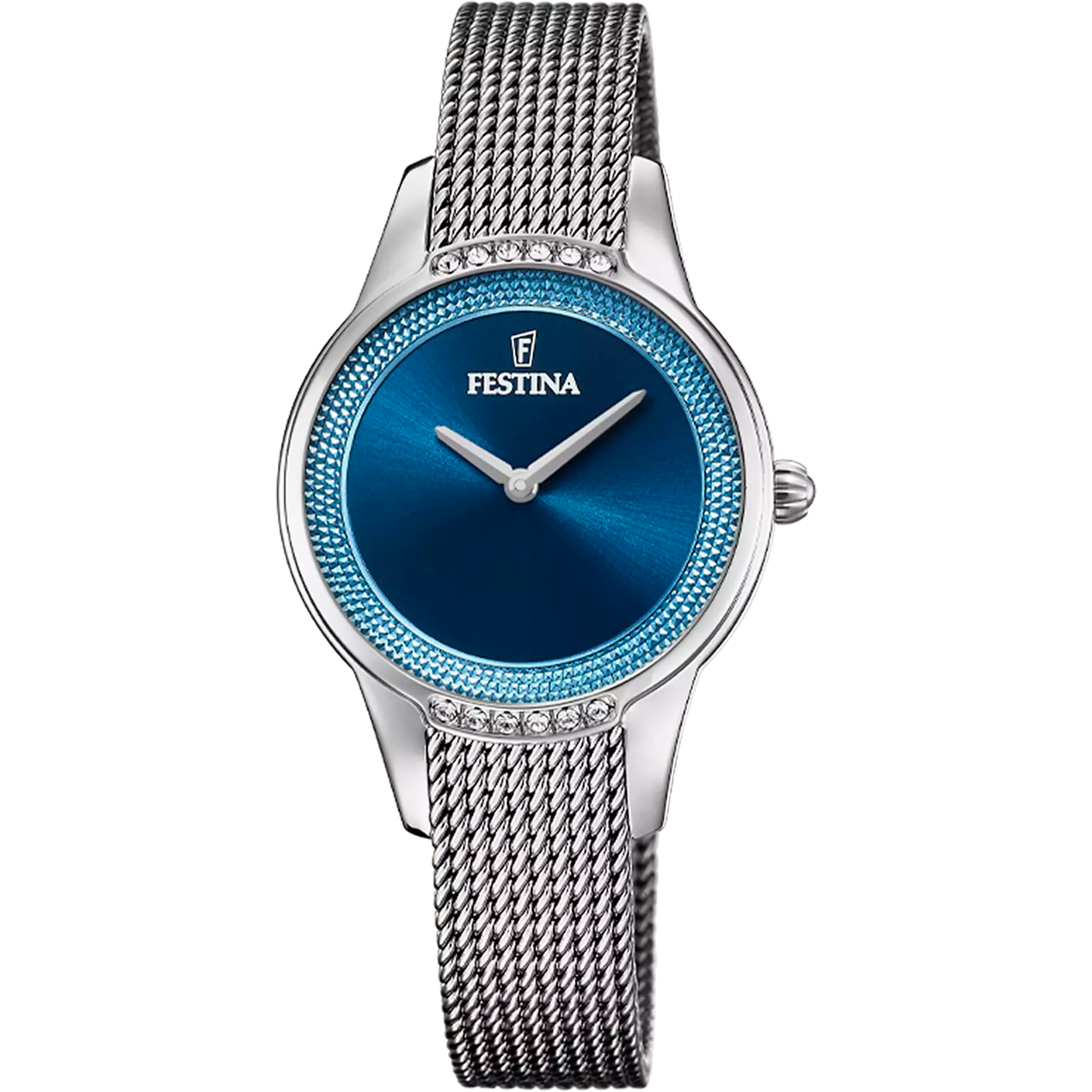 Festina - Orologio Mademoiselle Blu con Cinturino in Acciaio F20494/2