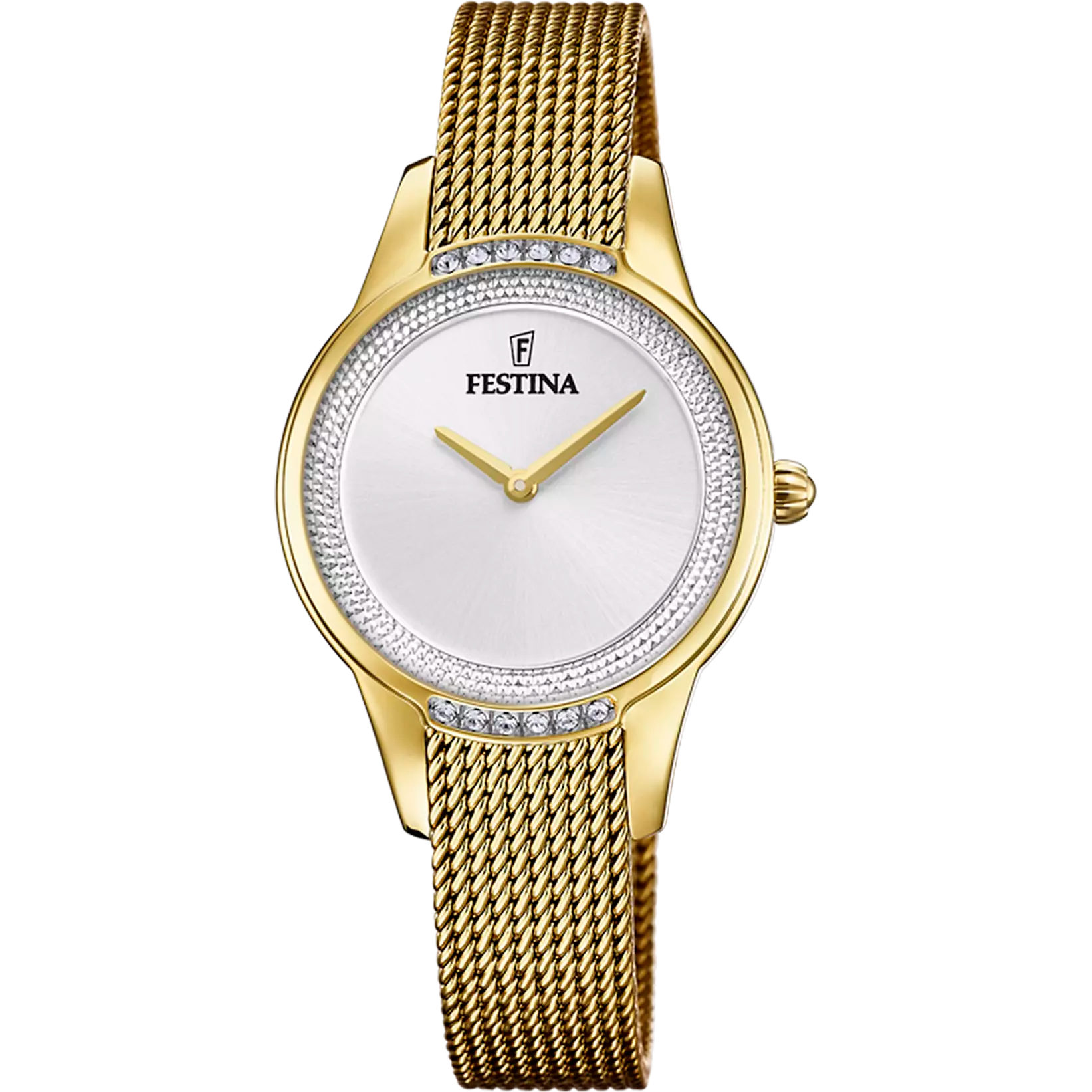 Festina - Orologio Mademoiselle Argento con Cinturino in Acciaio F20495/1