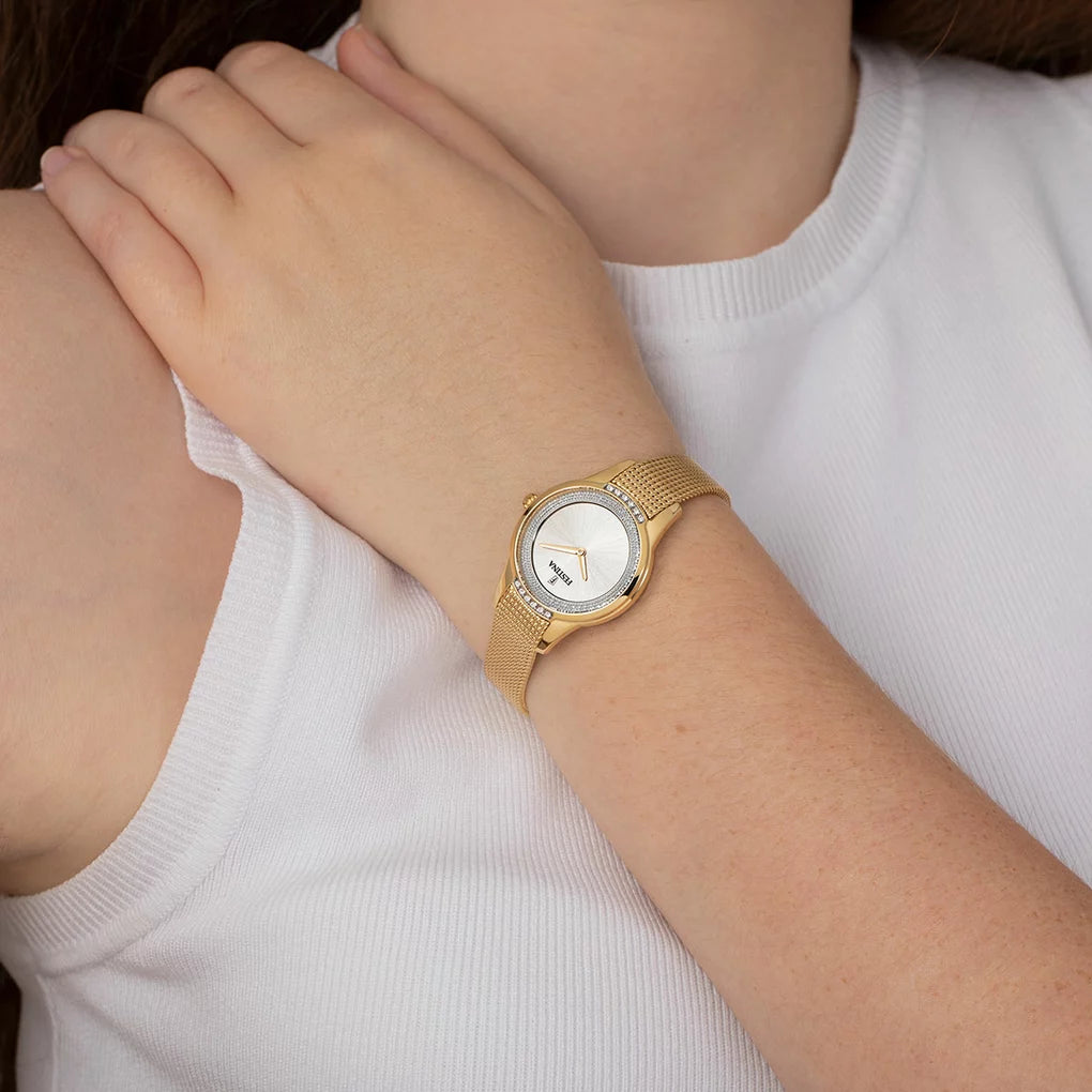 Festina - Orologio Mademoiselle Argento con Cinturino in Acciaio F20495/1