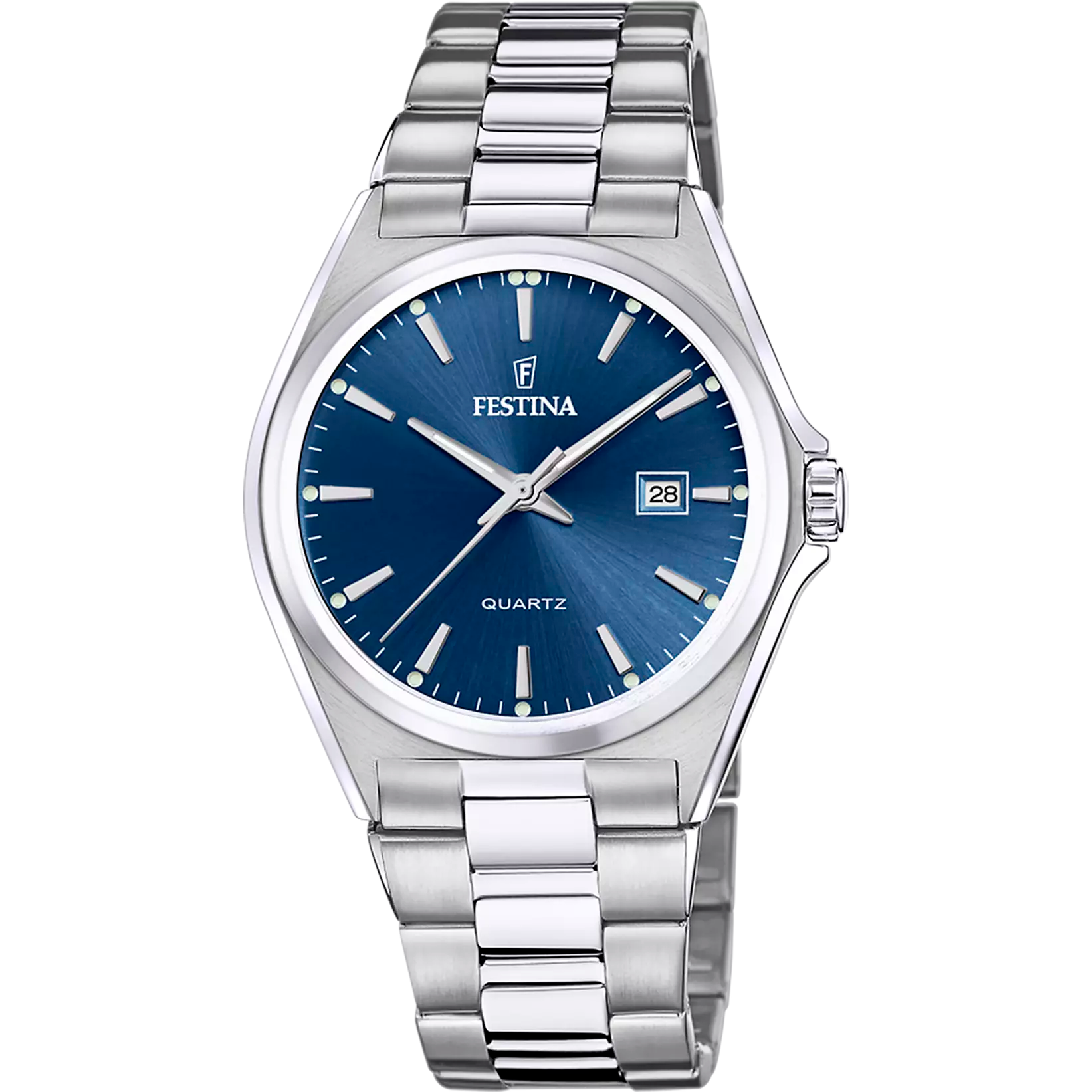 Festina - Orologio Classics Blu con Cinturino in Acciaio F20552/3