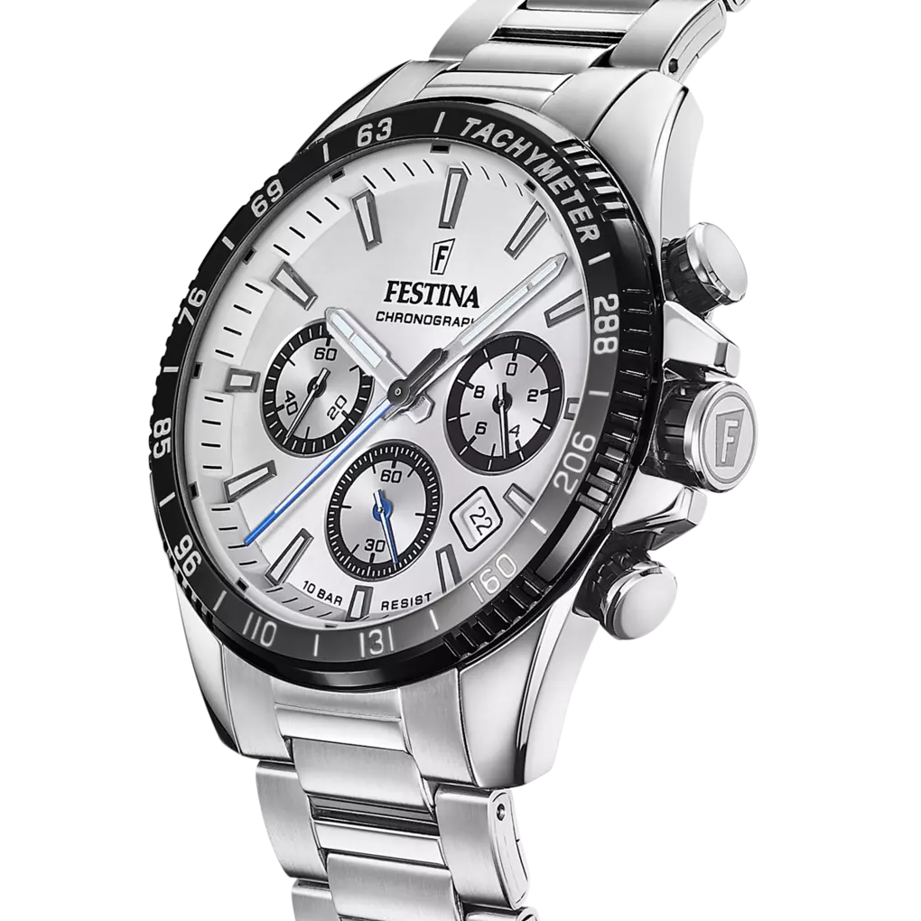Festina - Orologio Argento con Cinturino in Acciaio F20560/1
