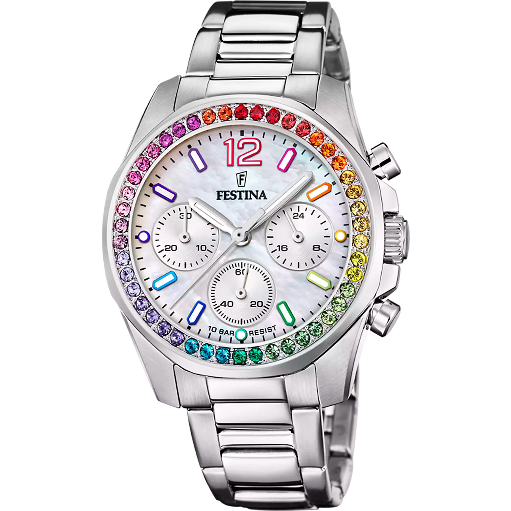 Festina - Orologio Rainbow in Acciaio F20606/2