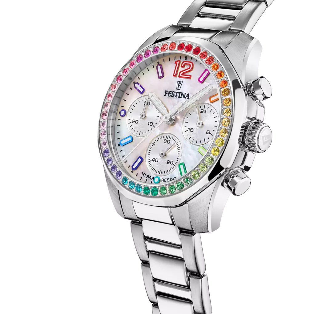 Festina - Orologio Rainbow in Acciaio F20606/2