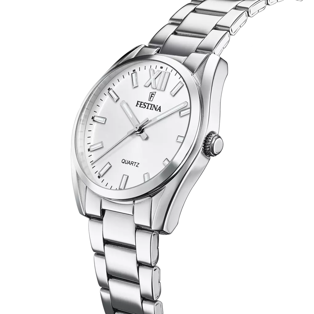 Festina - Orologio Collezione Allegria Argento con Cinturino in Acciaio F20622/1