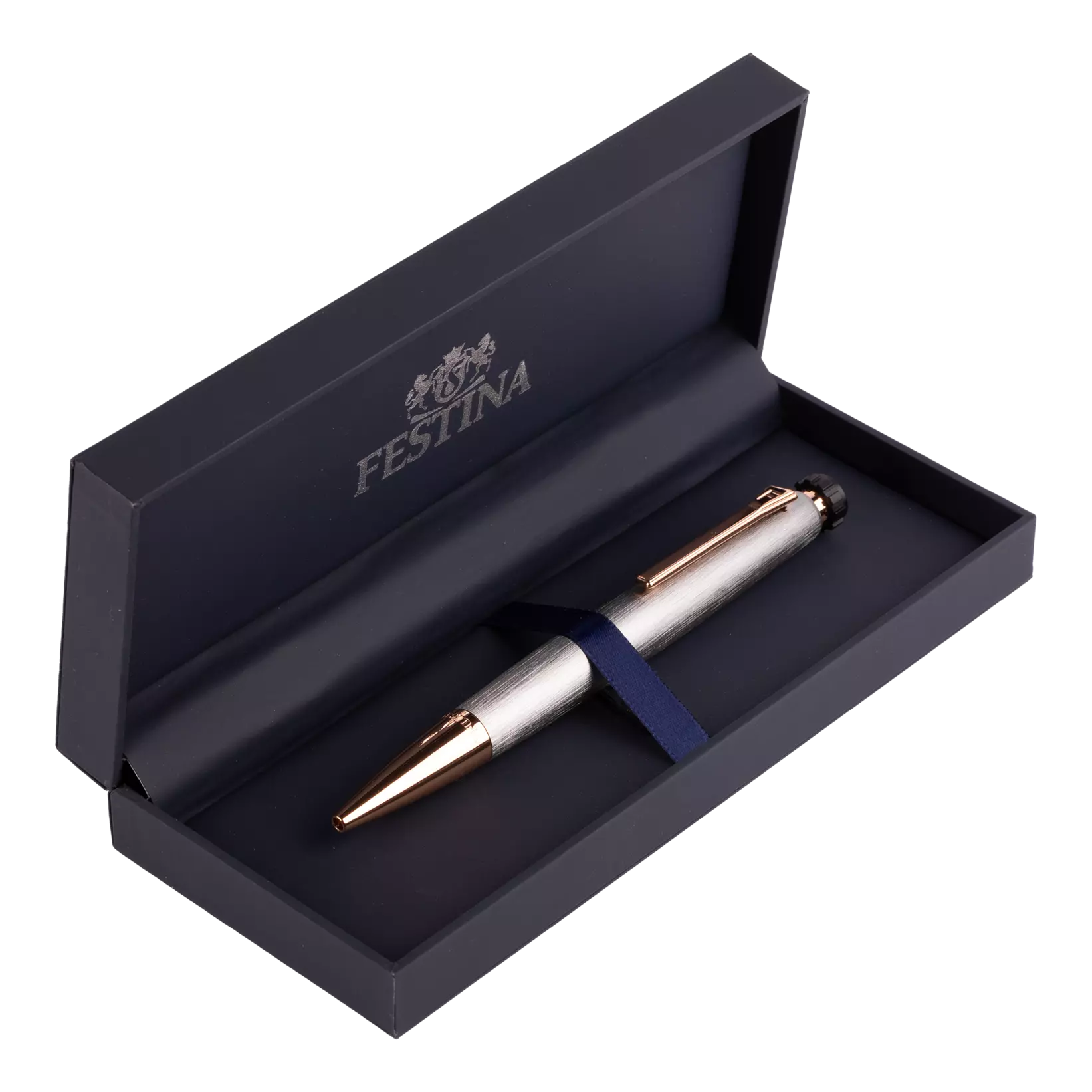 Festina - Penna Cromata Oro Rosa e Grigia Chronobike FWS4103/B