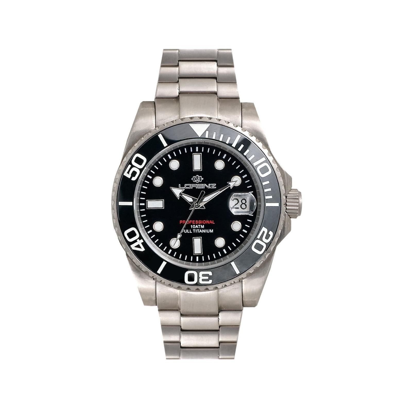 Lorenz - Orologio 100metri Full Titanium 030196AA