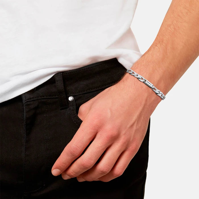 Breil - Bracciale Groovy in Acciaio Satinato TJ1978