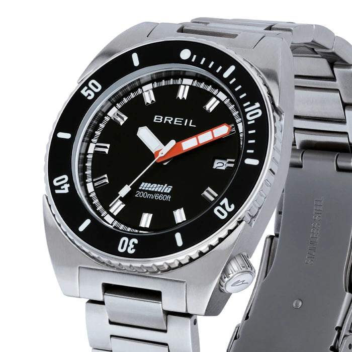 Breil - Orologio Manta Seeker 3H Steel Grey 42mm TW2065