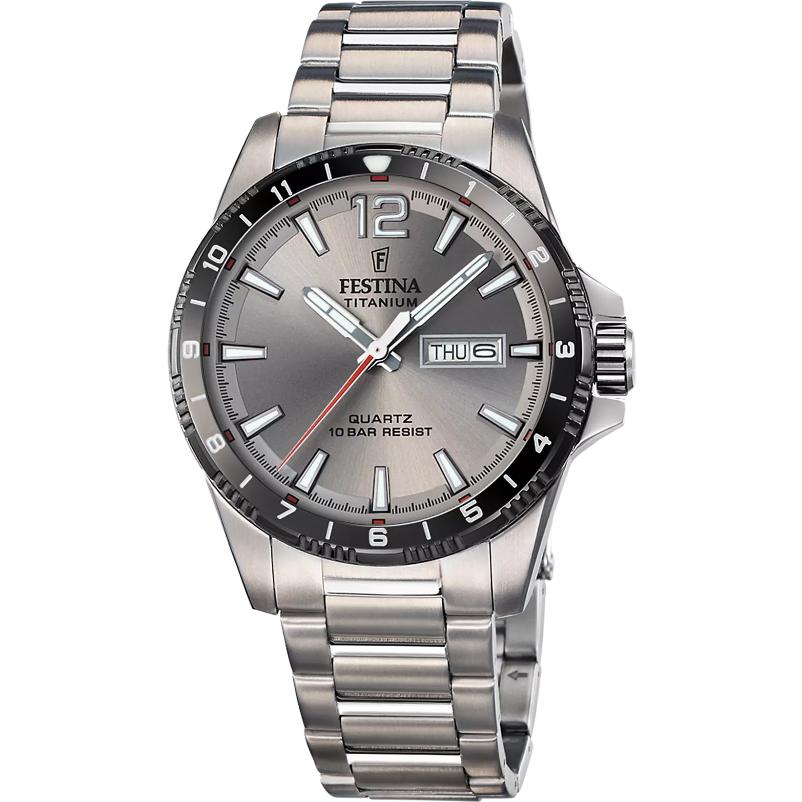 OROLOGIO FESTINA F20698/1 GRIGIO CINGHIA TITANIO, UOMO