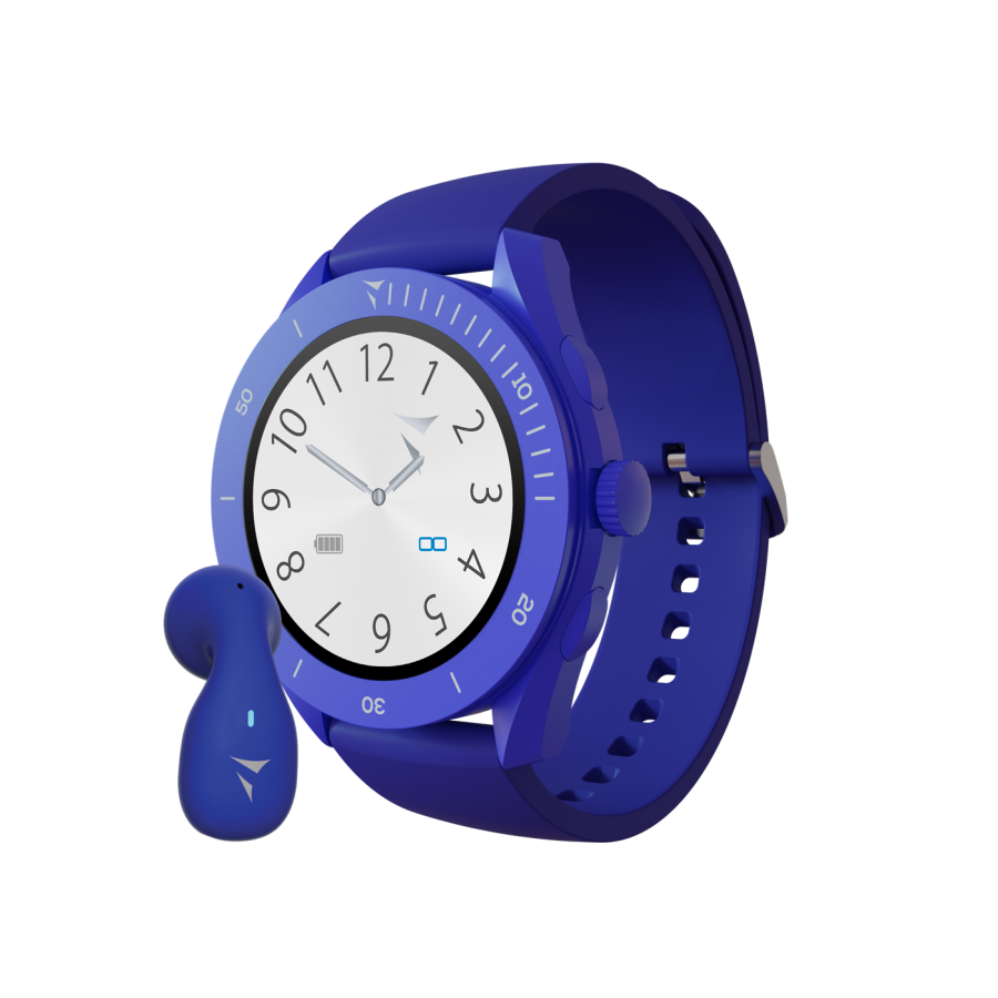 Techmade - Smartwatch Young con Auricolare Abbinato Blu TM-YOUNG-BL
