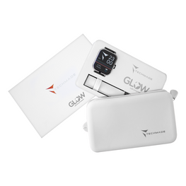 Smartwatch Glow con pochette abbinata - colore bianco TM-GLOW-WH