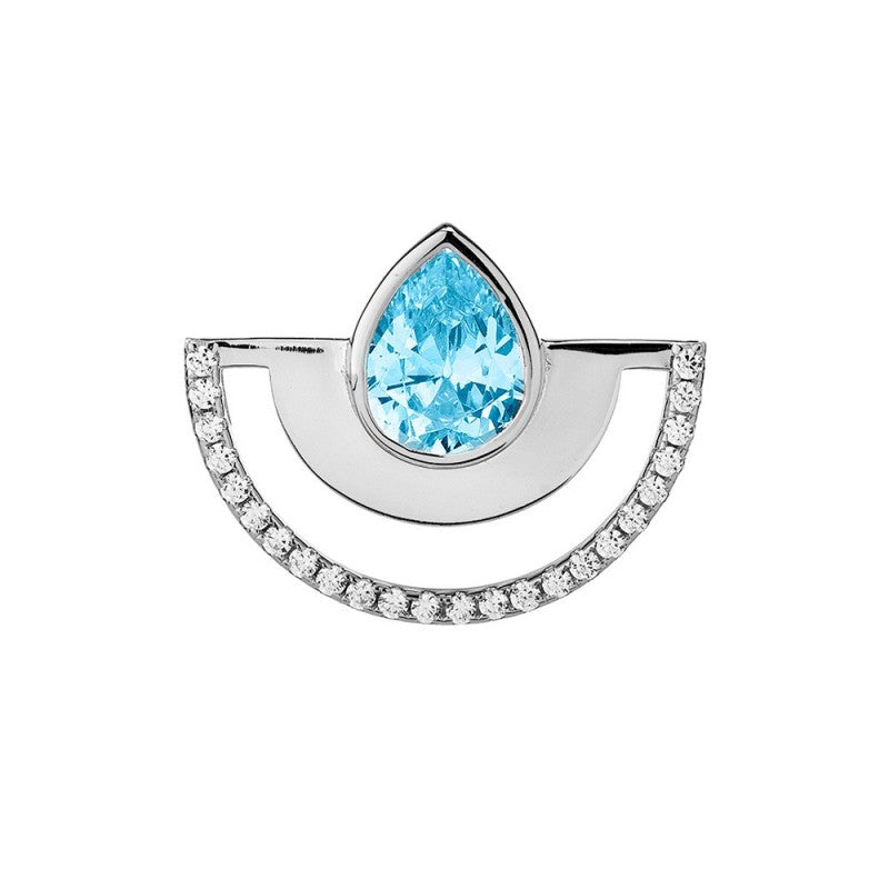 Anelli  Anello regolabile Colorful Half Round Shine